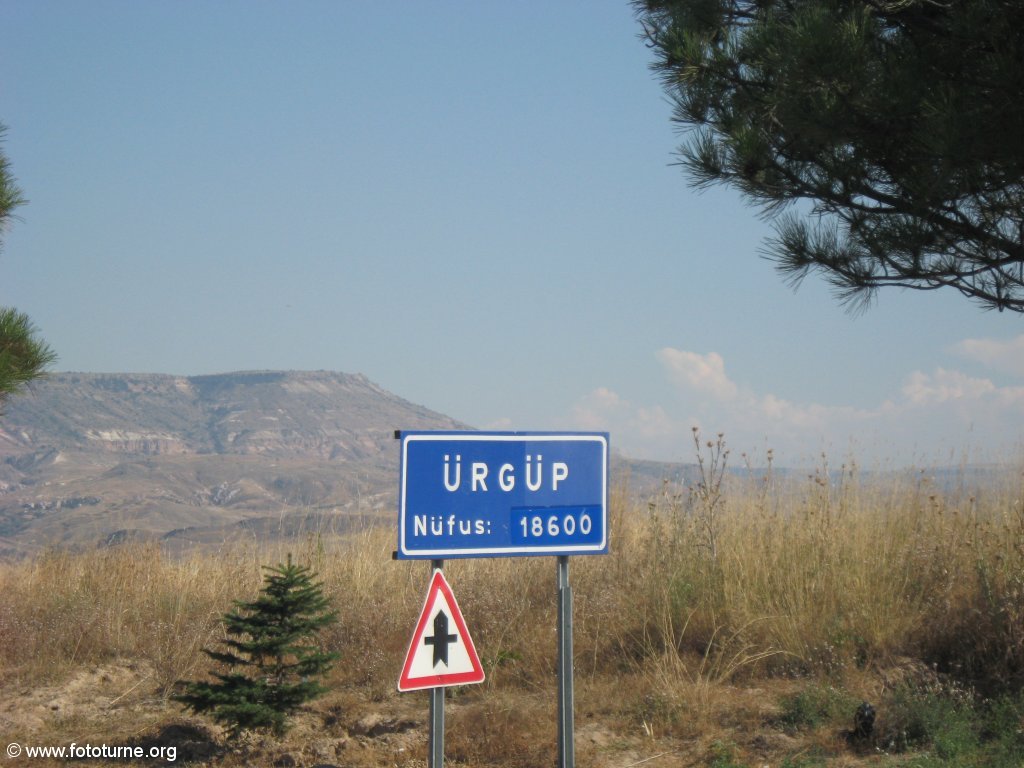 Город Ургюп. Каппадокия. Турция