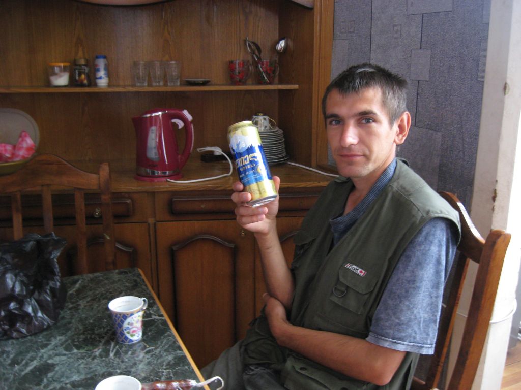 Попробовали грузинское пиво