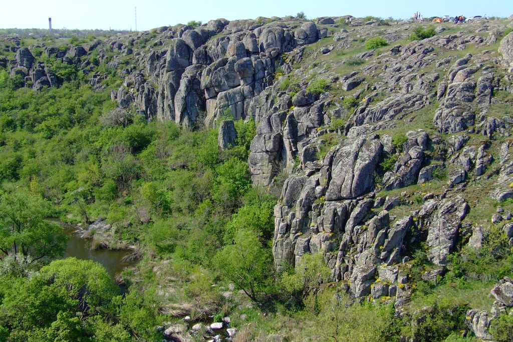 Актовский каньон находится в Николаевской области