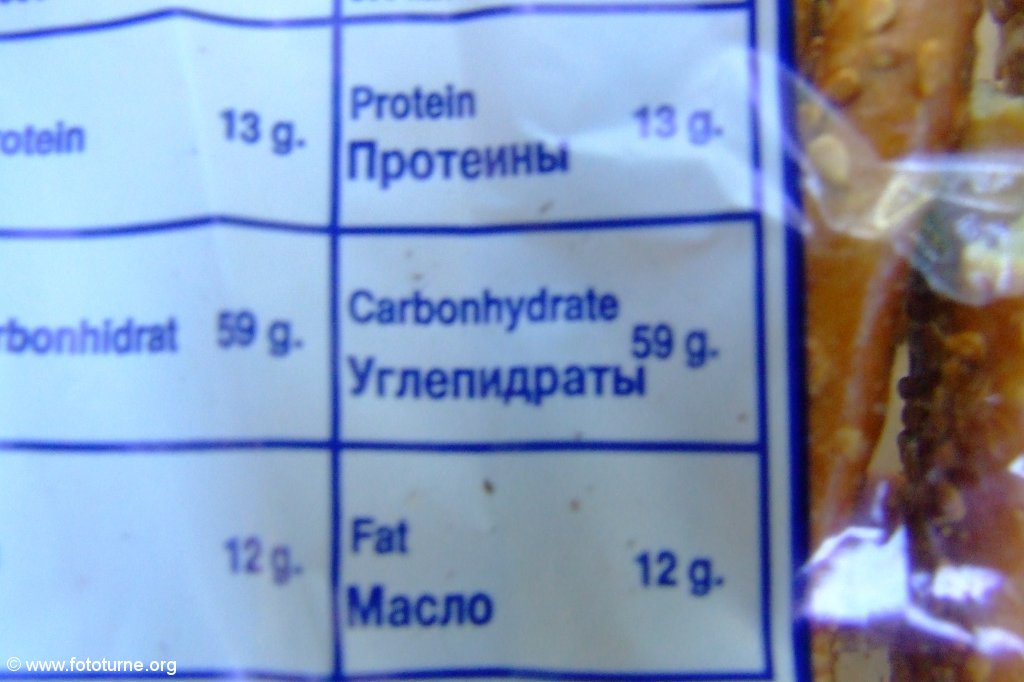 На ужин было нечто с углепидратами