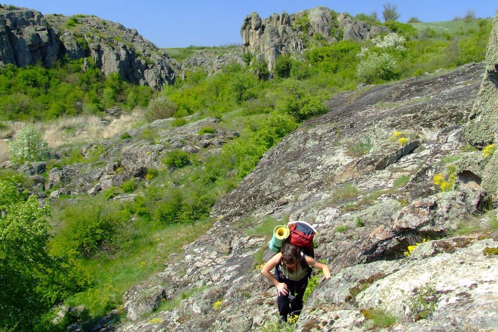 Покарабкалась дальше