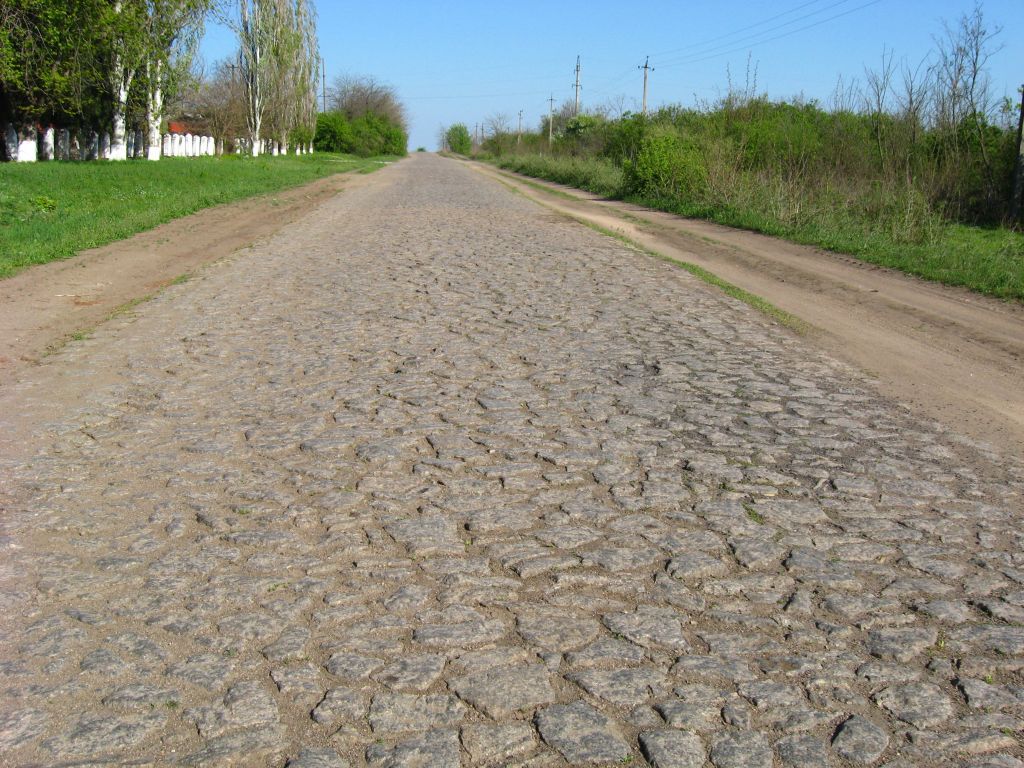 Дорога от леса к предканьону